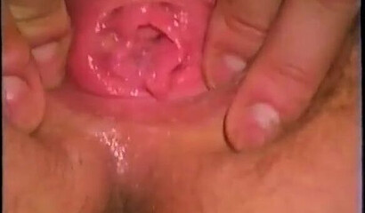 Mature wife Annette van de Venn showing her pissing skills