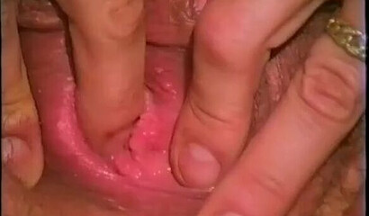 Mature wife Annette van de Venn showing her pissing skills