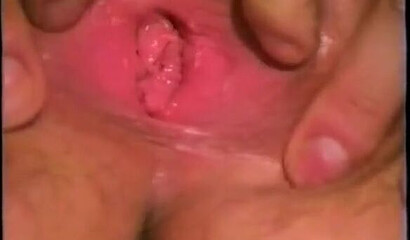 Mature wife Annette van de Venn showing her pissing skills