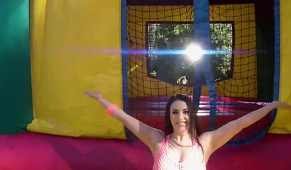 Curvy mature with big bottom sucks his enormous dick and shoves it back in her asshole