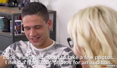 Slutty mature and her teenager step-daughter take turns riding and sucking a throbbing shaft