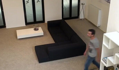 German mature slut lets her man play with her large tits and bottom before he sodomizes her