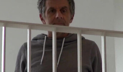 German mature slut lets her man play with her large tits and bottom before he sodomizes her