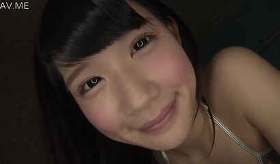 Cute fat ass Japanese girl sits on a lucky man's face and gives him fantastic hand job