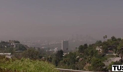 Young phat ass slut sucks his large cocks and encourages her man to impale her tight asshole