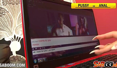 Big ass MILF craving for multiple orgasms hooks up with a horny dude through a sex app