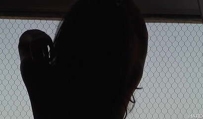 Gorgeous brunette tight ass honey having a first fuck date with a big black monster boner