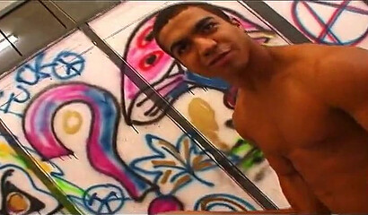 Young ass of an enticing model gets pounded hard on camera by a horny stud's hard cock