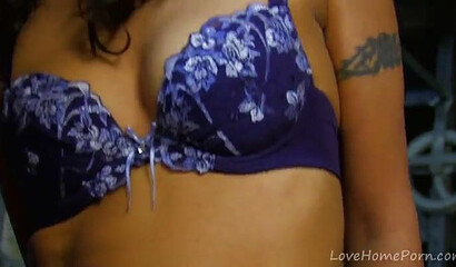 Stunning brunette bends over and receives a large cock inside of her tight warm ass hole