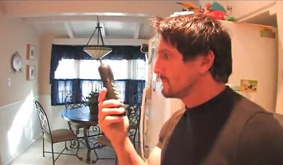 Brunette cheerleader with massive bottom sucks her stepdad's cock and lets him pound her twat