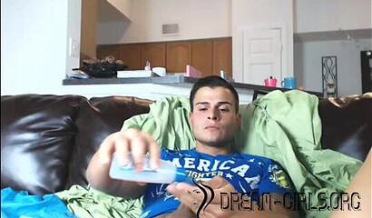 Nerdy teen with big ass rides her boyfriend's large dick and shoves a dildo up her butthole