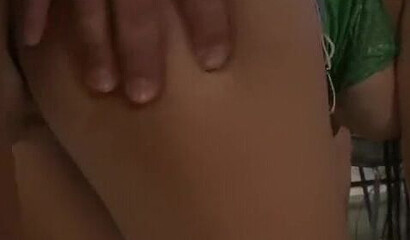 Slutty Latina with giant tits and massive ass rides her teacher's raging dick in his office