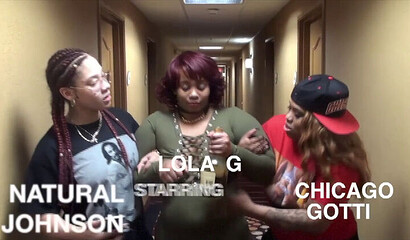 Three wild chubby ebony sluts licking their juicy vaginas and their butt holes in a motel