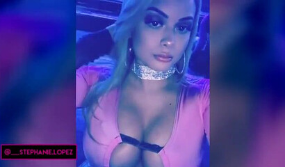 Big booty babe with huge titties shows off her amazing almost naked body on the camera