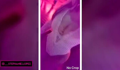 Big booty babe with huge titties shows off her amazing almost naked body on the camera