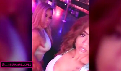 Big booty babe with huge titties shows off her amazing almost naked body on the camera