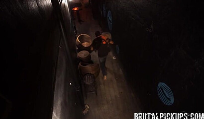 Tied up Holly Hendrix banged from the back while standing