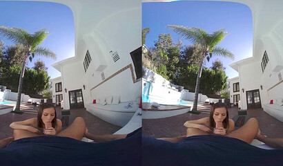 Chick rides a dick POV style