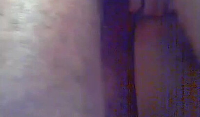 Amateur couple having anal sex on webcam