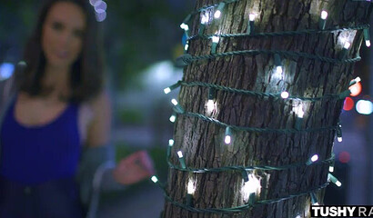 Gorgeous brunette Jade Nile loves to take big dick in her ass