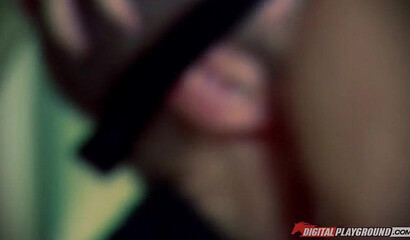 Katja Kassin sucks cock and makes it wet for anal fucking