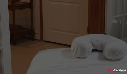 Ebony goddess Nia Nacci gets deep massage and pussy banging