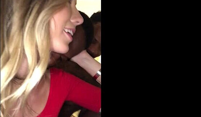 Rich blonde slut Haley Reed gets anal gangbanged