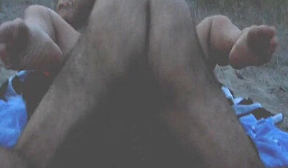 Mature blonde blows cock outdoors and gets fucked