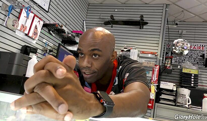 Italian beauty Valentina Nappi gets anal fucked in gloryhole room