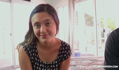 Cute young redhead Maya Grand gets nailed so roughly