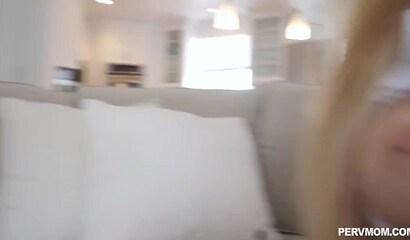 Stepmom Cherie Deville will teach you how to fuck
