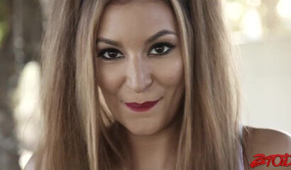 Hot blonde cheerleader Moka Mora gets pussy nailed