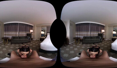 Big ass slut Hardcore Mandy gets fucked in VR POV
