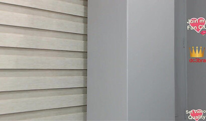 Fat ass Latina teasing teasing on webcam