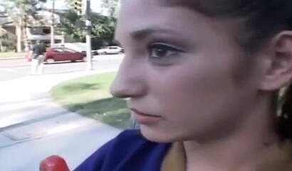 Cute cheerleader gets tricked and pussy banged