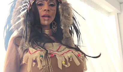 MILF with perfect big tits Ariella Ferrera takes stiff dong in her wet pussy