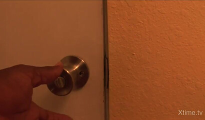 Slutty brunette Ashli Orion prepares her big ass for interracial anal sex