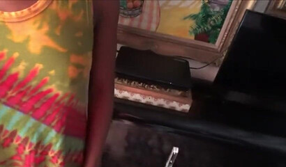 Ebony with big tits Chanel Skye loves sharing white dick with her sister