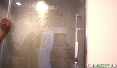 POV fucking with beautiful ebony girl Chanell Heart