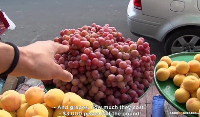 Gorgeous Latina Anastasia Rey gets smashed after guy picks her up on street