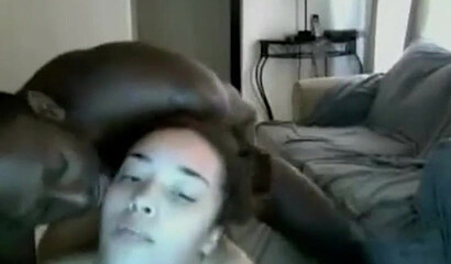 Thick amateur slut Mariah Milano cheats with skinny black guy