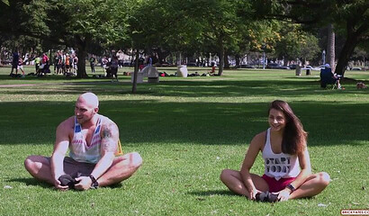 Cock addicted brunette bitch with perfect boobs gets wrecked