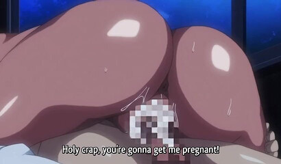 Hentai bitch with massive fake jugs bangs and gets finished with nasty creampie