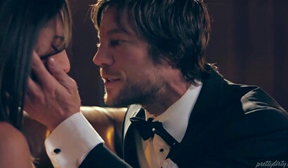 Bubble butt brunette Bella Danger gets throat and pussy fucked