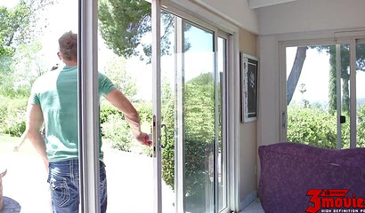 Big ass brunette neighbor Sovereign Syre gets anal fucked