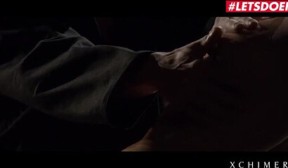 Erotic oiled sex with superb brunette babe Lauren Crist