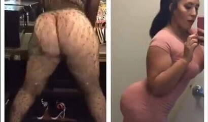 Compilation of amateur big ass butts twerking and bouncing on camera
