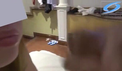 Slutty Brazilian girl gets double penetrated in amateur orgy