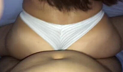 Amateur girl with big sexy butt takes big dick in doggystyle POV