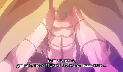 Big boobed hentai blonde gets gangbanged by a bunch of horny dudes